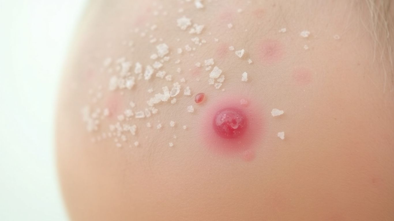 Couro cabeludo com caspa e vermelhidão, dermatite seborreica.